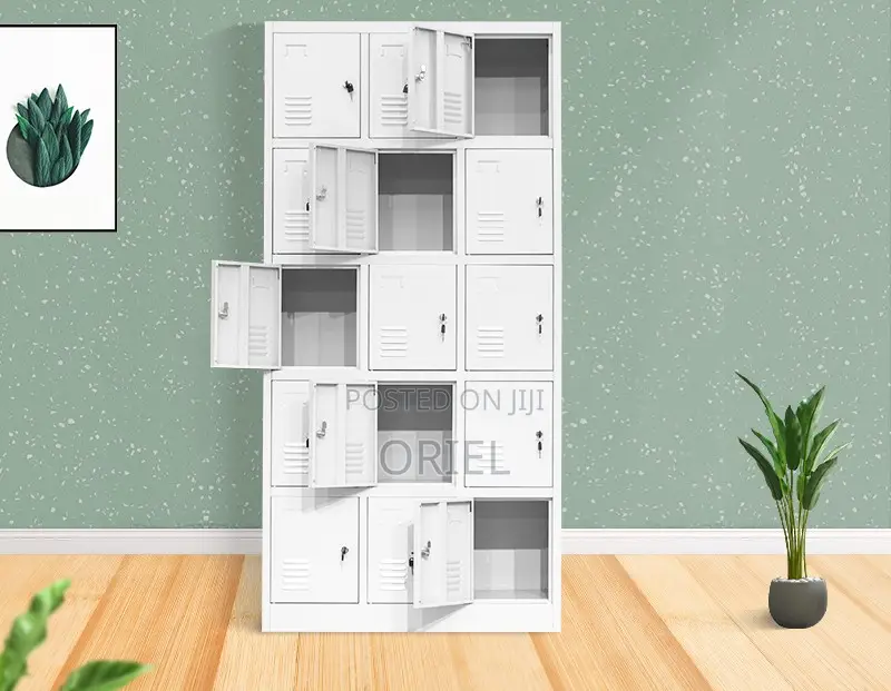 Office Cabinet : Office 15-Locker Cabinet