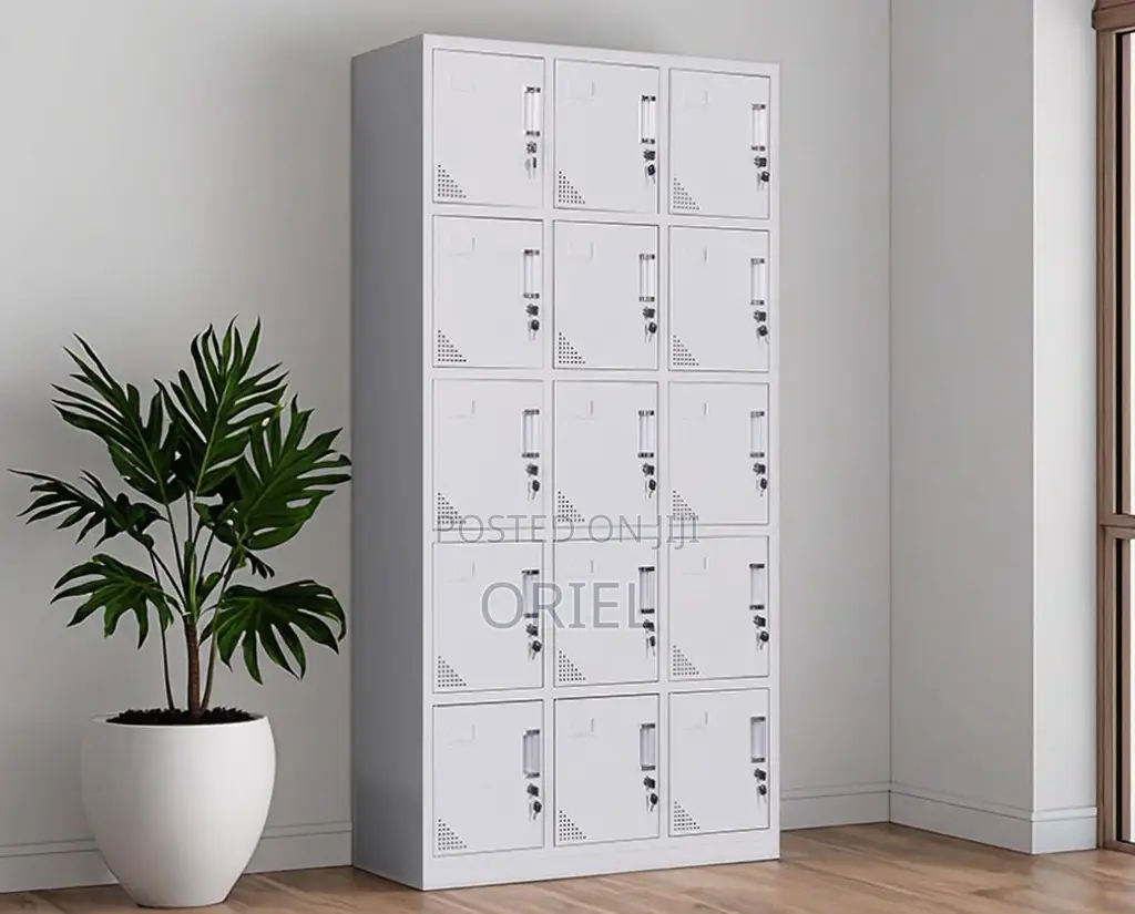 Office Cabinet : Office 15-Locker Cabinet