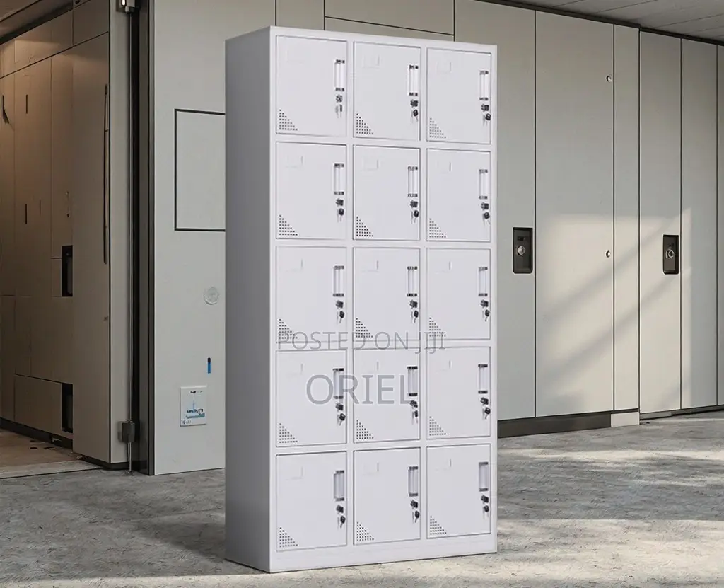Office Cabinet : Office 15-Locker Cabinet