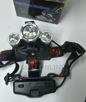 3 Led Headlamp 6000 Lumens Head Torch Waterproof 4 Lighting Modes