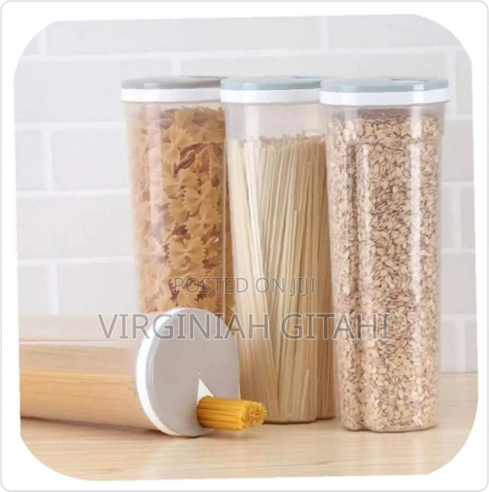 New, Multi~Purpose Spaghetti,Noodles Cereal Containers