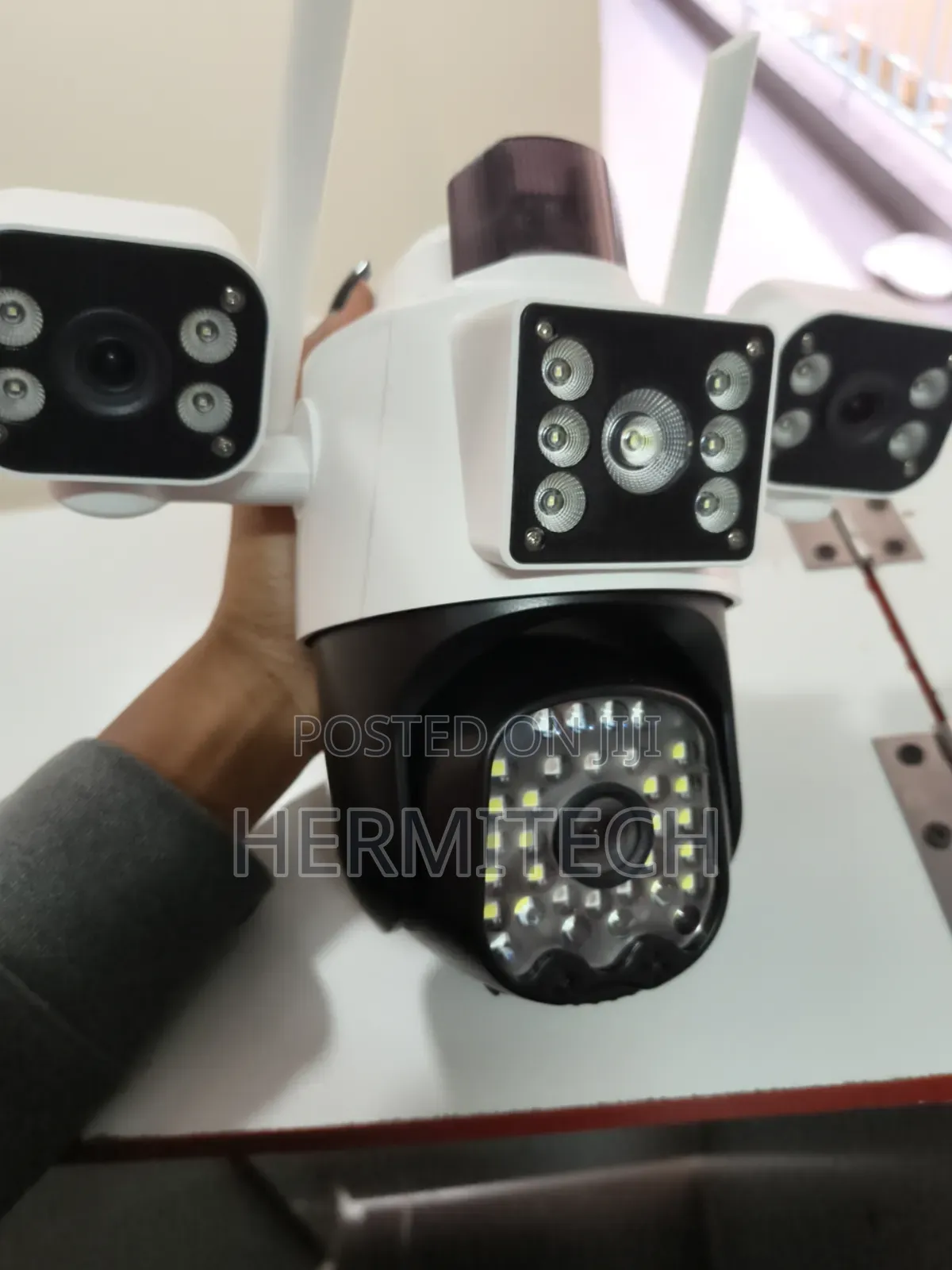Triple Lens Extra Lighting for Night Vision Ethernet Port Cable