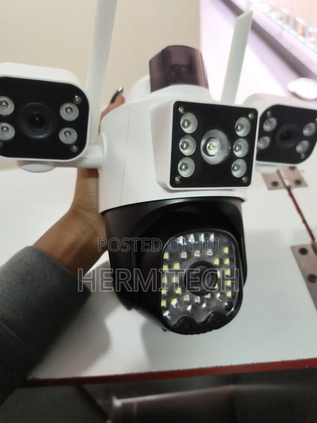 Triple Lens Extra Lighting for Night Vision Ethernet Port Cable