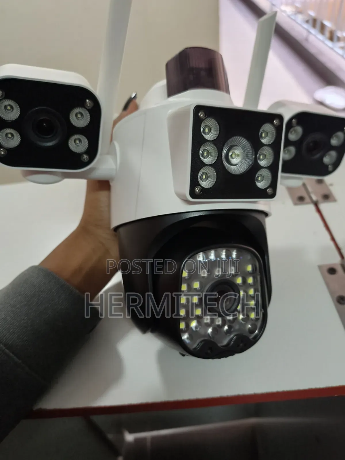 Triple Lens Extra Lighting for Night Vision Ethernet Port Cable