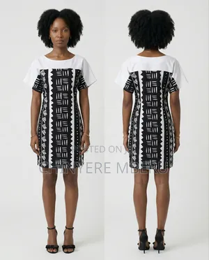 Drop Shoulder Shift Dress