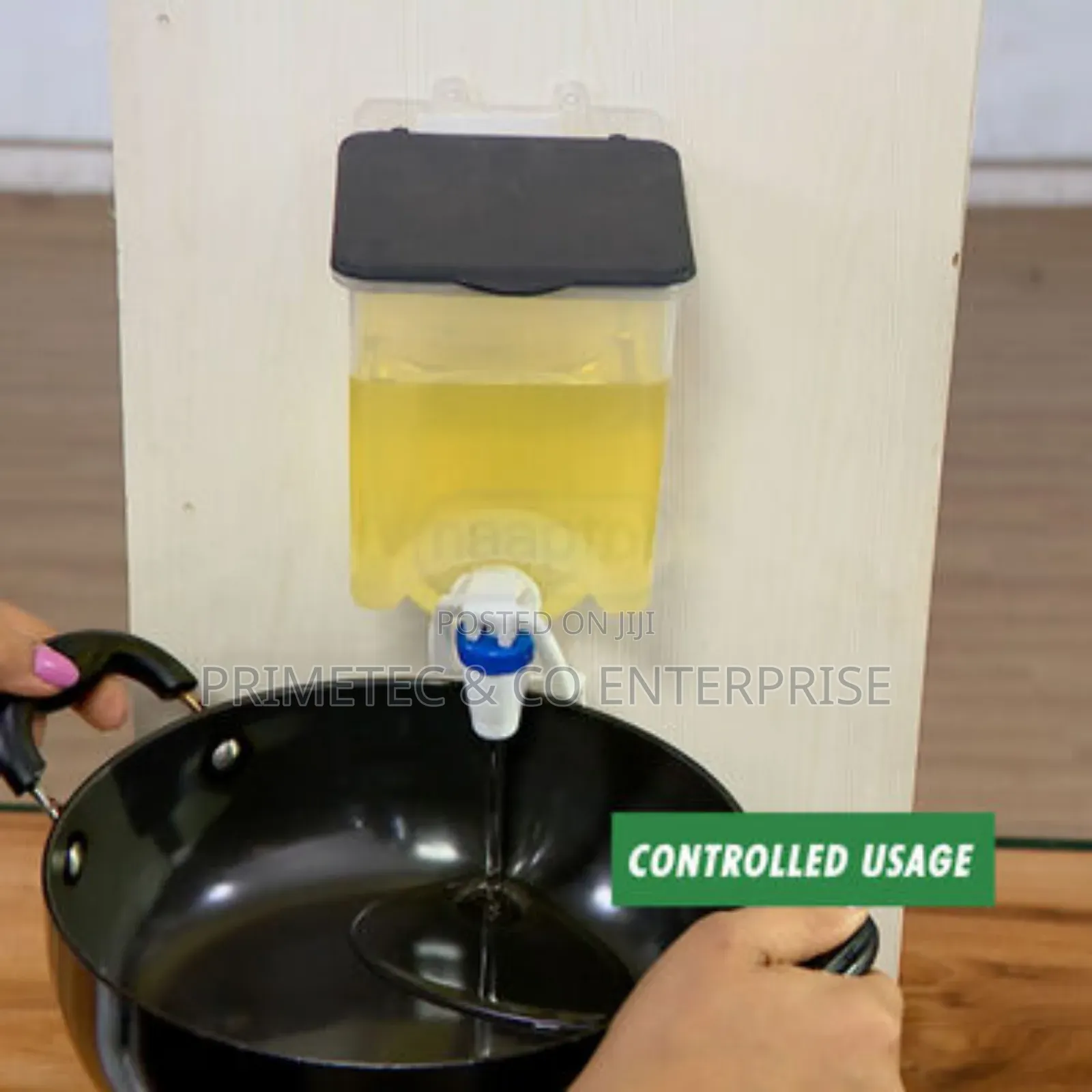Wall Mounted 750ml Oil /Liquids Dispenser With Tap