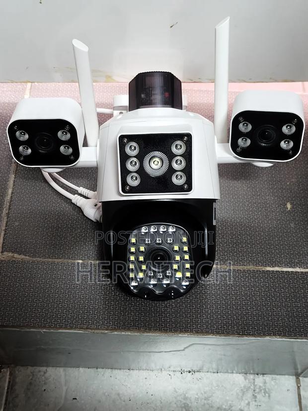 Electric Model Motion Detection and Tracking Three Lens - main view