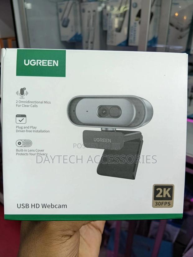 Ugreen Cm778 Usb Webcam – Hd 1440p Streaming Camera With Microphone