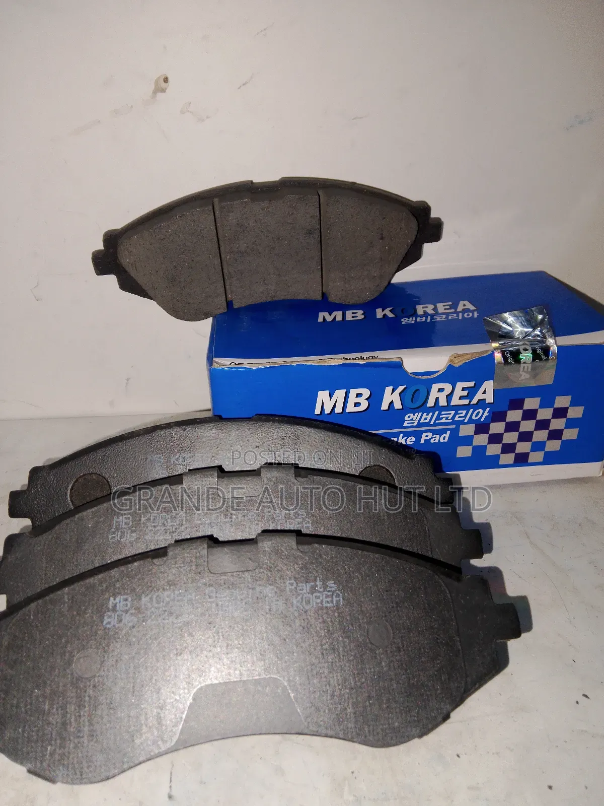Front Brake Pads Daewoo Cielo GLX/Optra (Mbkorea Brand)