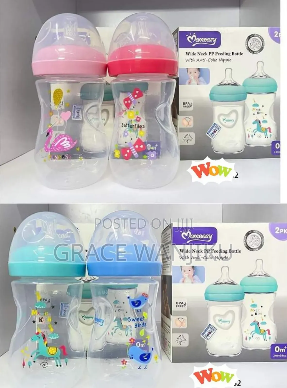 Twin Pack Feeding Bottles