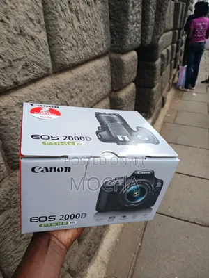 Canon Eos 2000d DSLR Camera and Ef-S 18-55 Mm Lens