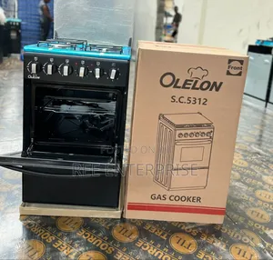 3gas +1electric Olelon Standing Cooker