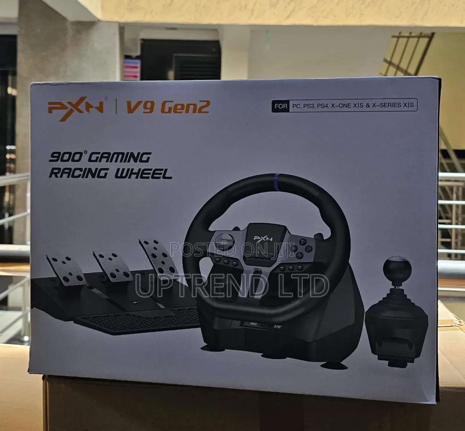 Manual Black Brand New RXN V9 Gen2 Stearing Wheel