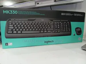 This Is the Logitech Mk330 Wireless Keyboard and Mouse Combo.