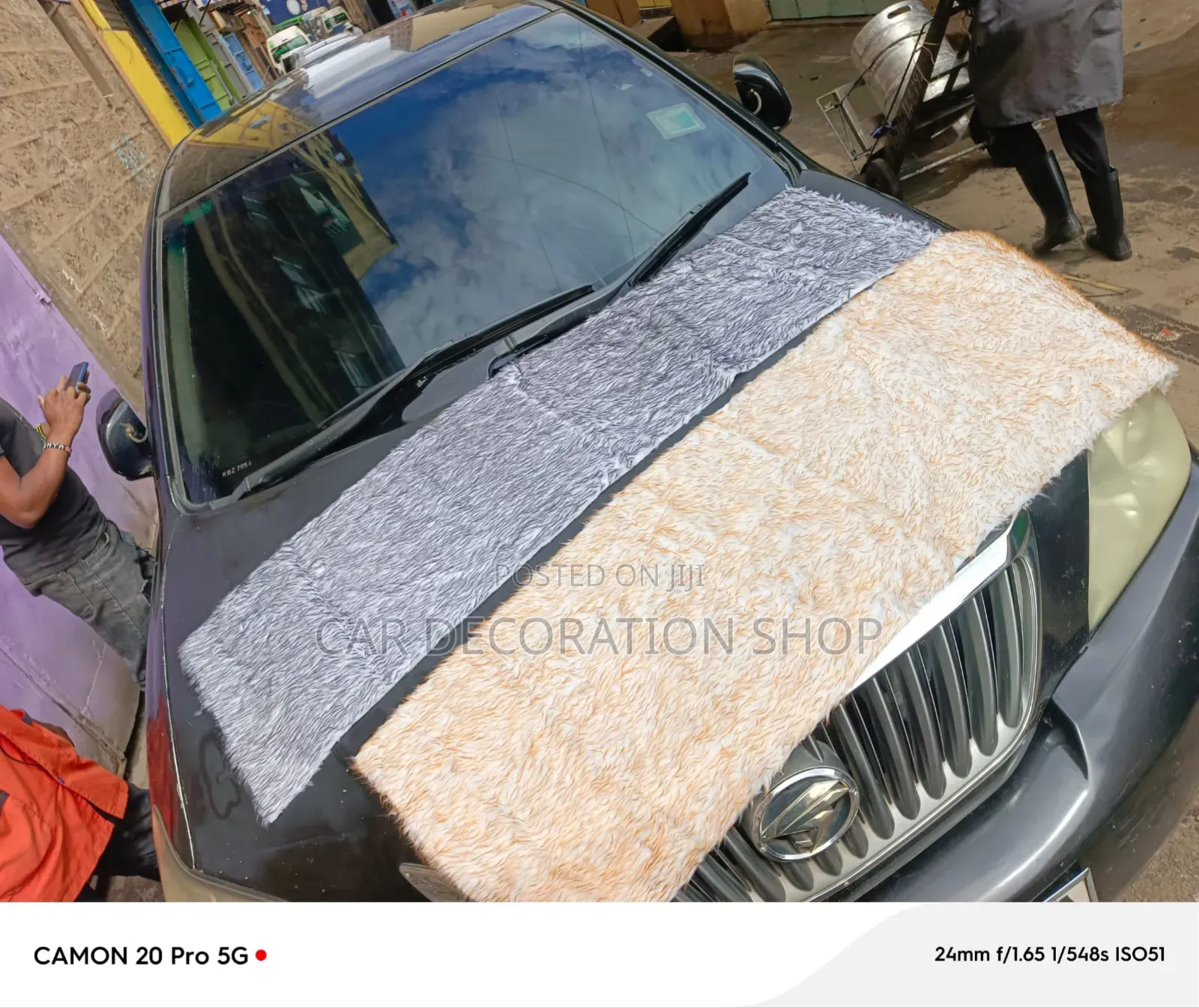 Small Size Fluffy Dashboard Cover
