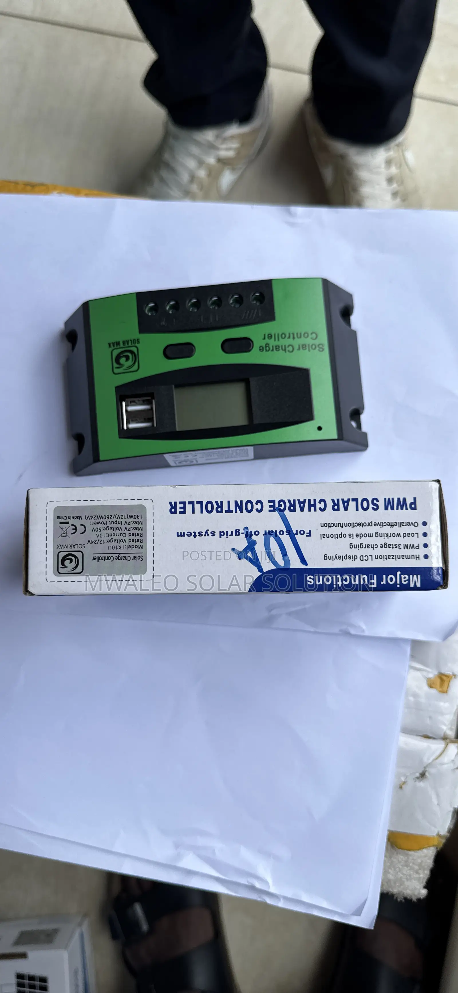 PMW Solar Charge Controller 10a