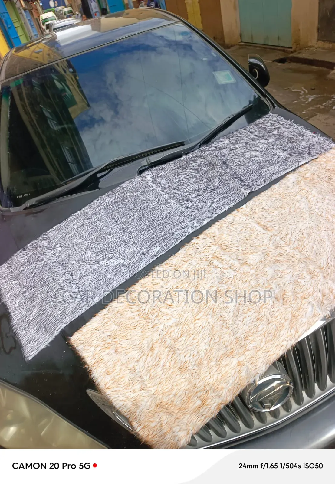 Dashboard Cover With Fur Material