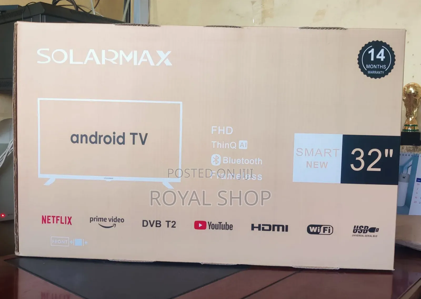 Solarmax 43inches Smart Android Frameless Tv