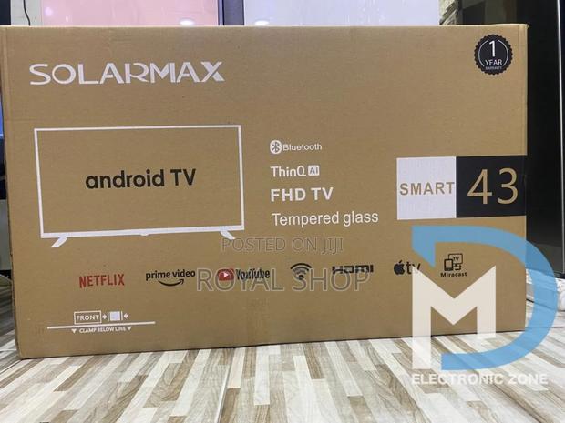 Solarmax 43inches Smart Android Frameless Tv - thumbnail 2