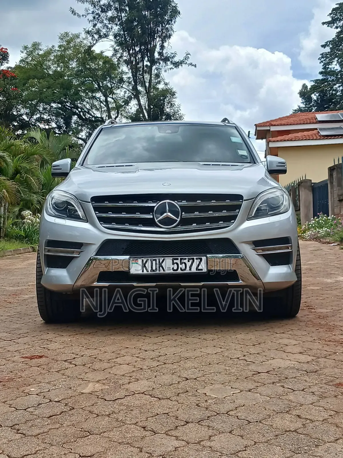 Mercedes-Benz M Class 2014 Silver