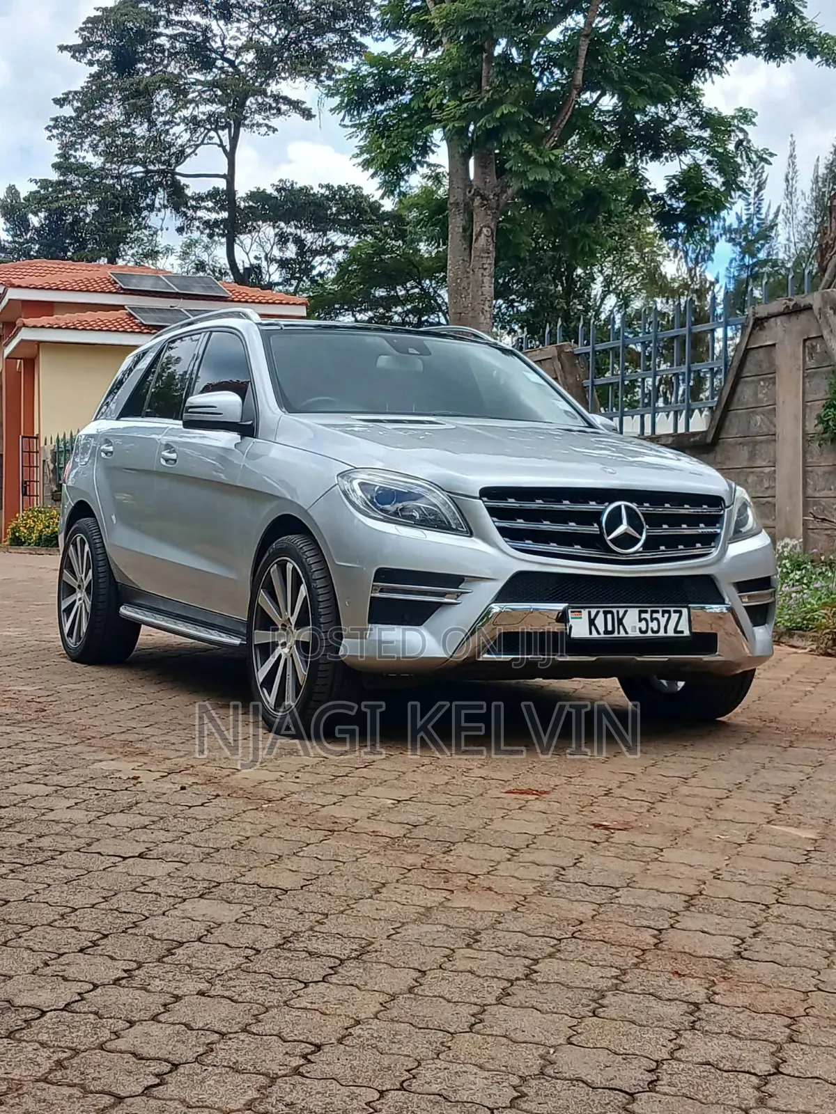 Mercedes-Benz M Class 2014 Silver