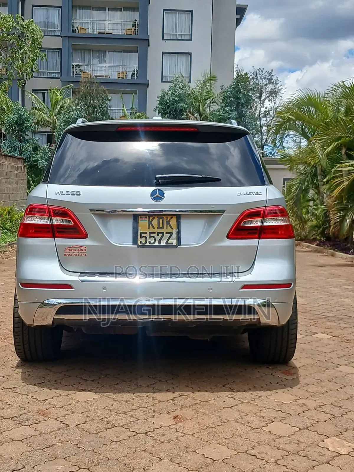 Mercedes-Benz M Class 2014 Silver