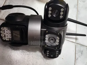 Support Local and Cloud Storage CCTV Triple Lens 4g Smart Electric