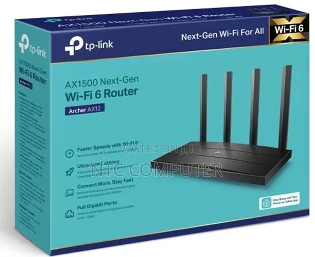 Tplink Ax12 -Archer Ax1500 Wi-Fi 6 Router