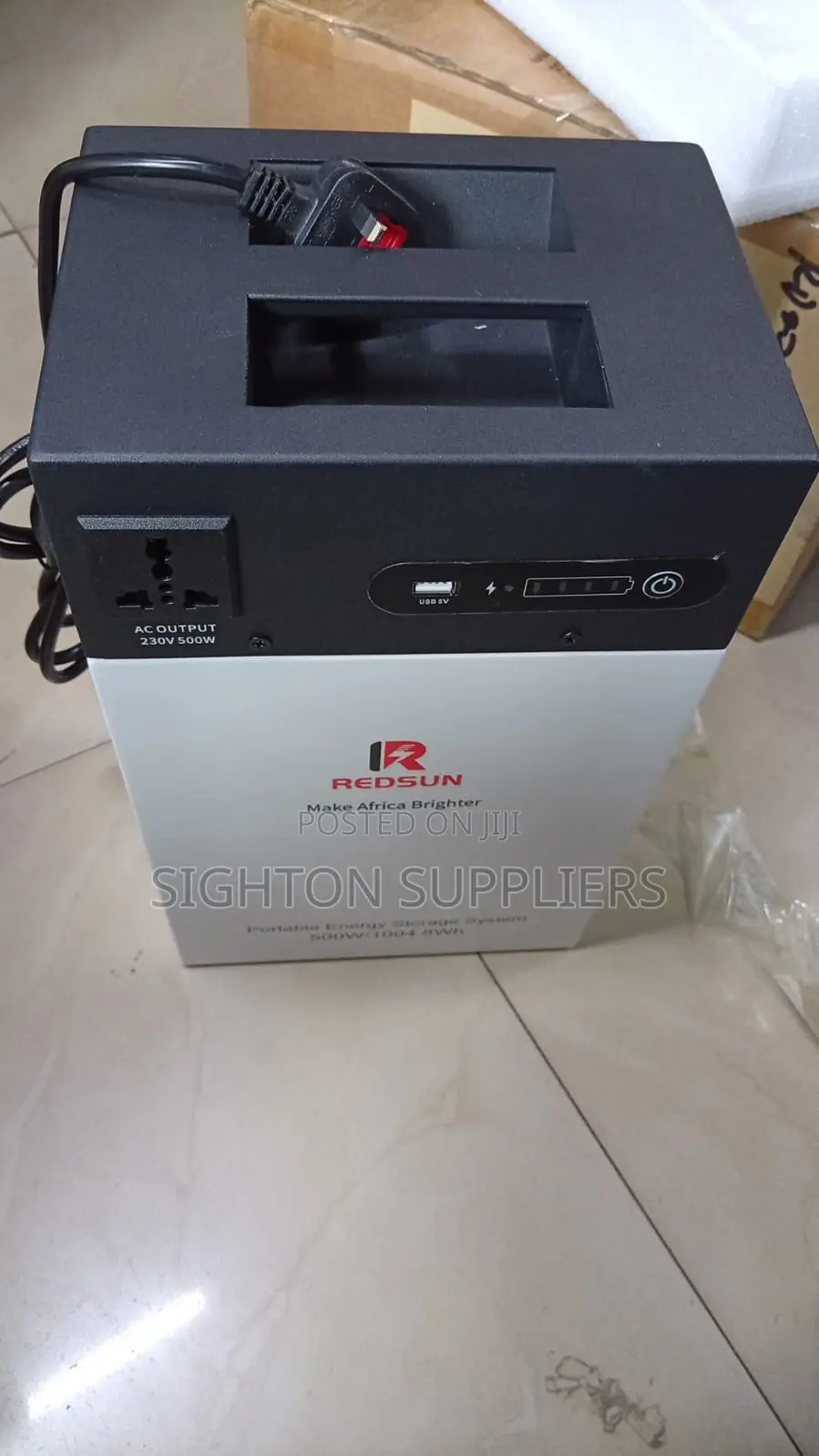 Redsun Power Station 1kwh Portable Power Station 500w