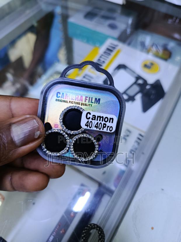 Reiun Glitter Camera Lens Protector for Tecno Camon 40/ 40 Pro. - main view