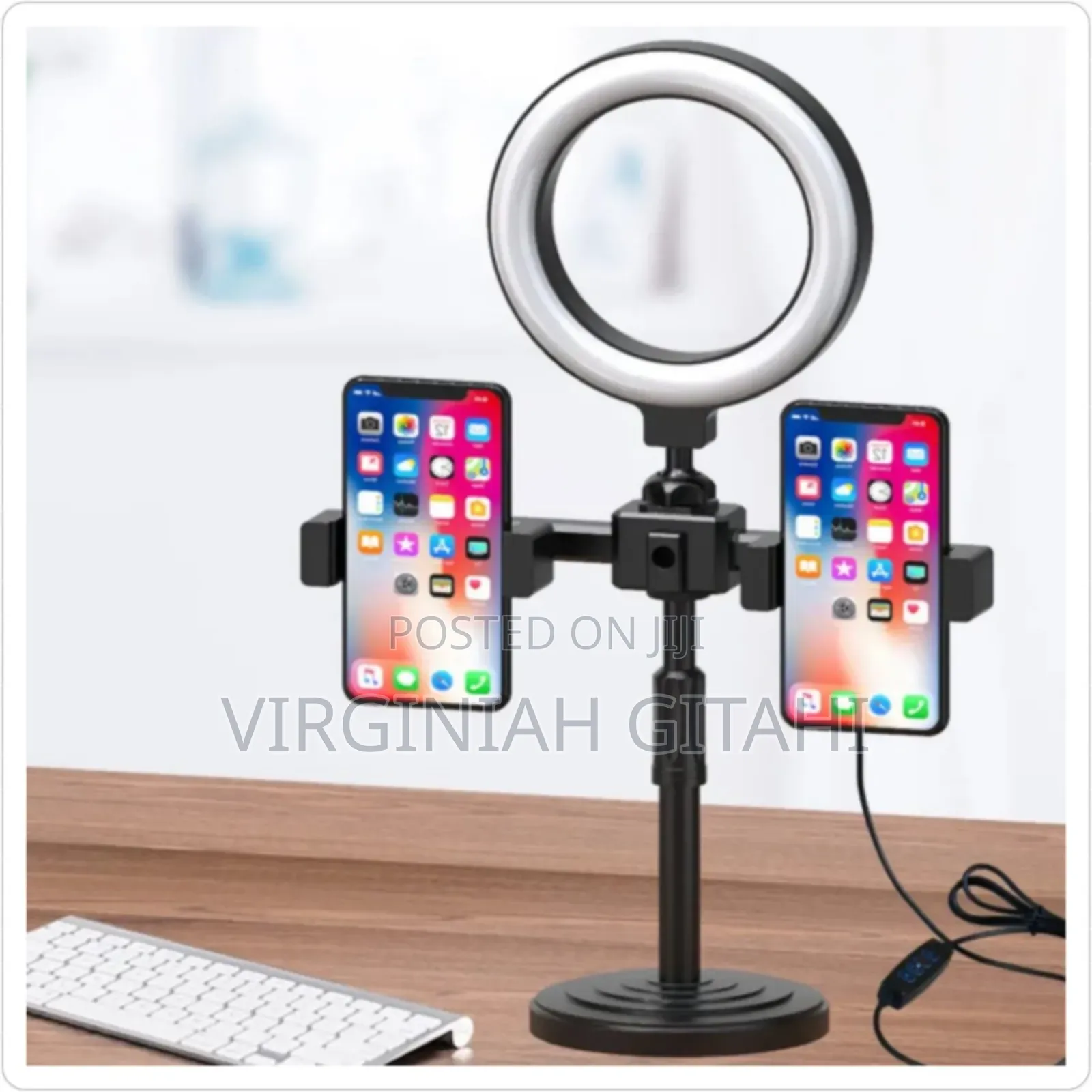 3 Coloured Tripod Stand Ringlight*