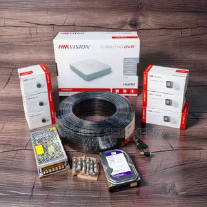 Hikvision 6 1080p Hd 2mp Best Performance CCTV Cameras Complete Kit