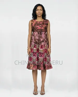 Tiered Tie and Dye Dress