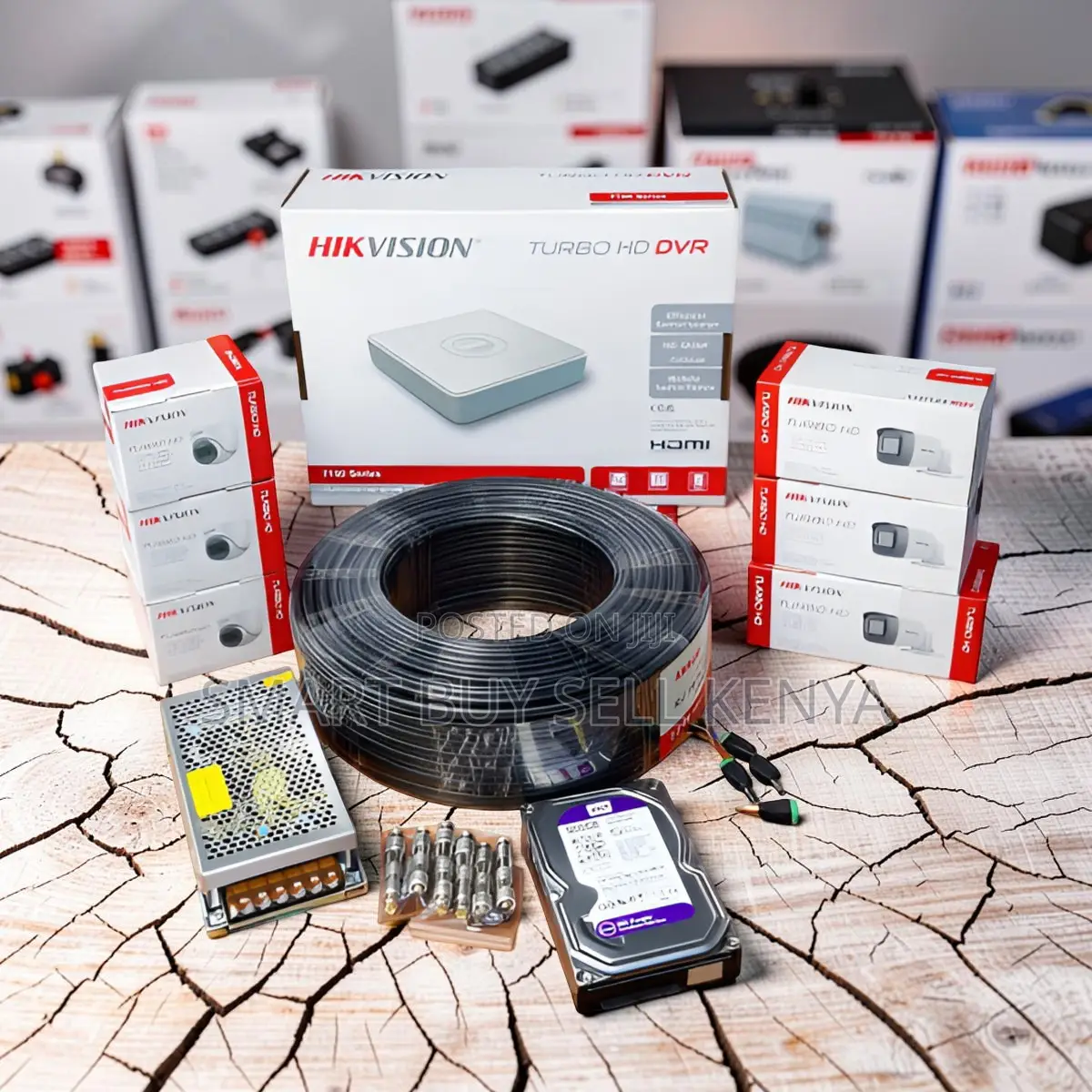 Hikvision 6 1080p Hd 2mp Cost-Effective CCTV Cameras System Full Kit