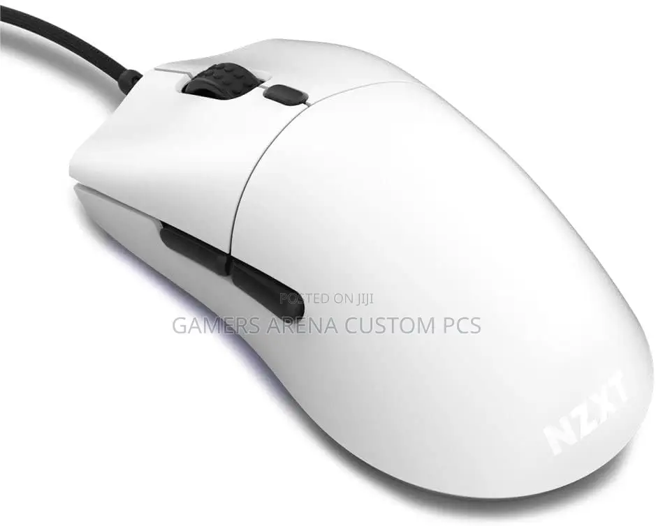 NZXT Lift Ms-1wray-Wm Lightweight Ambidextrous Optical Gaming Mouse