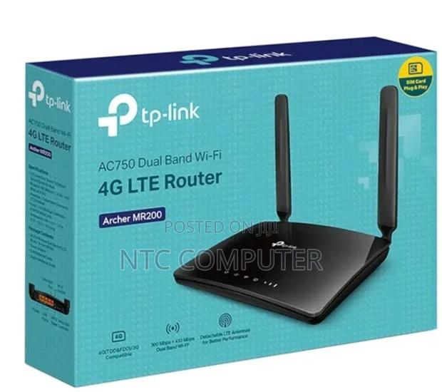 Tp-Link Archer Mr200 Ac750 750mbps Wireless Dual Band 4g Lte Router