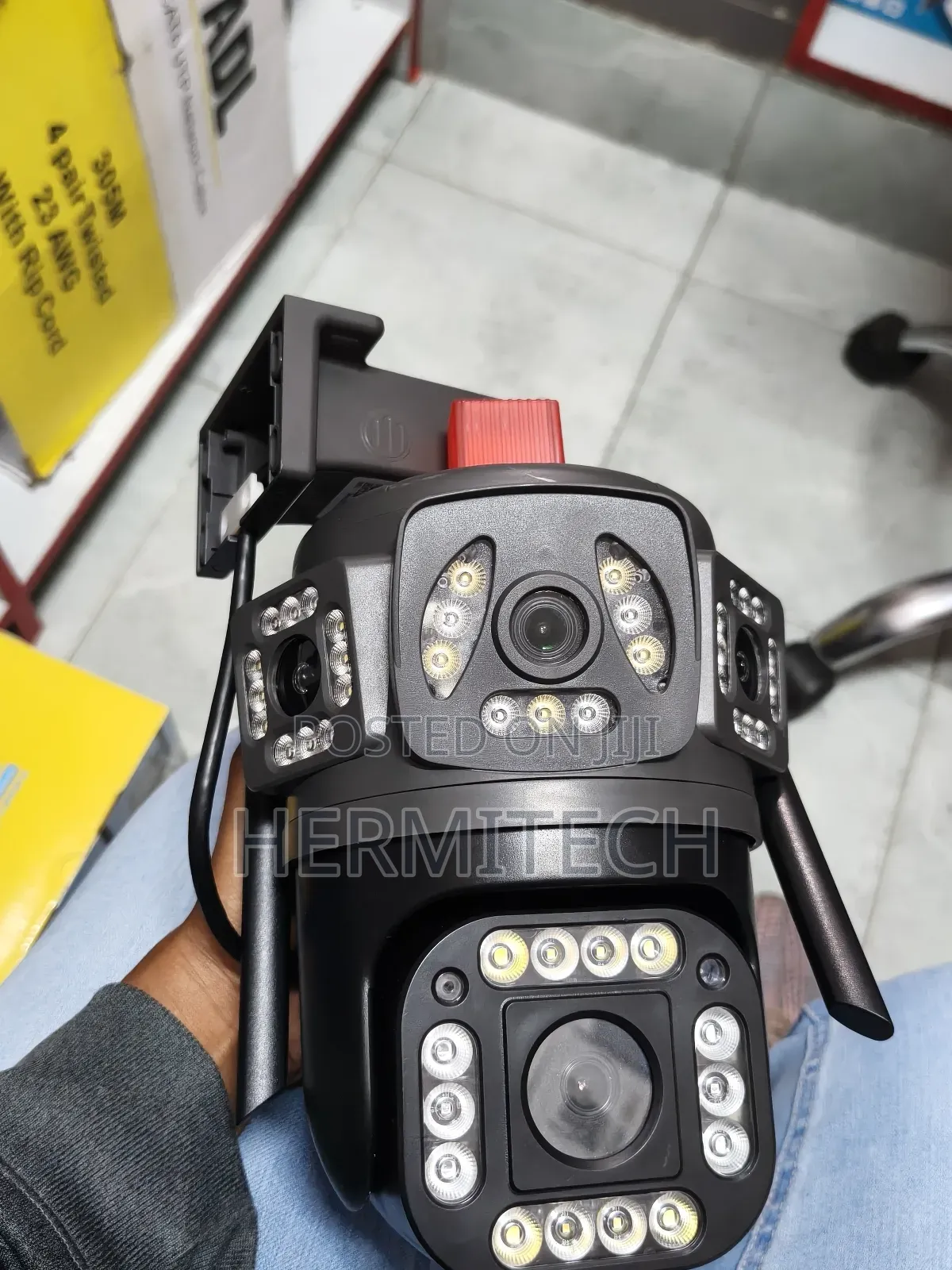 Vandal Proof Motion and Sound Detection Siren Dual Lens Electric