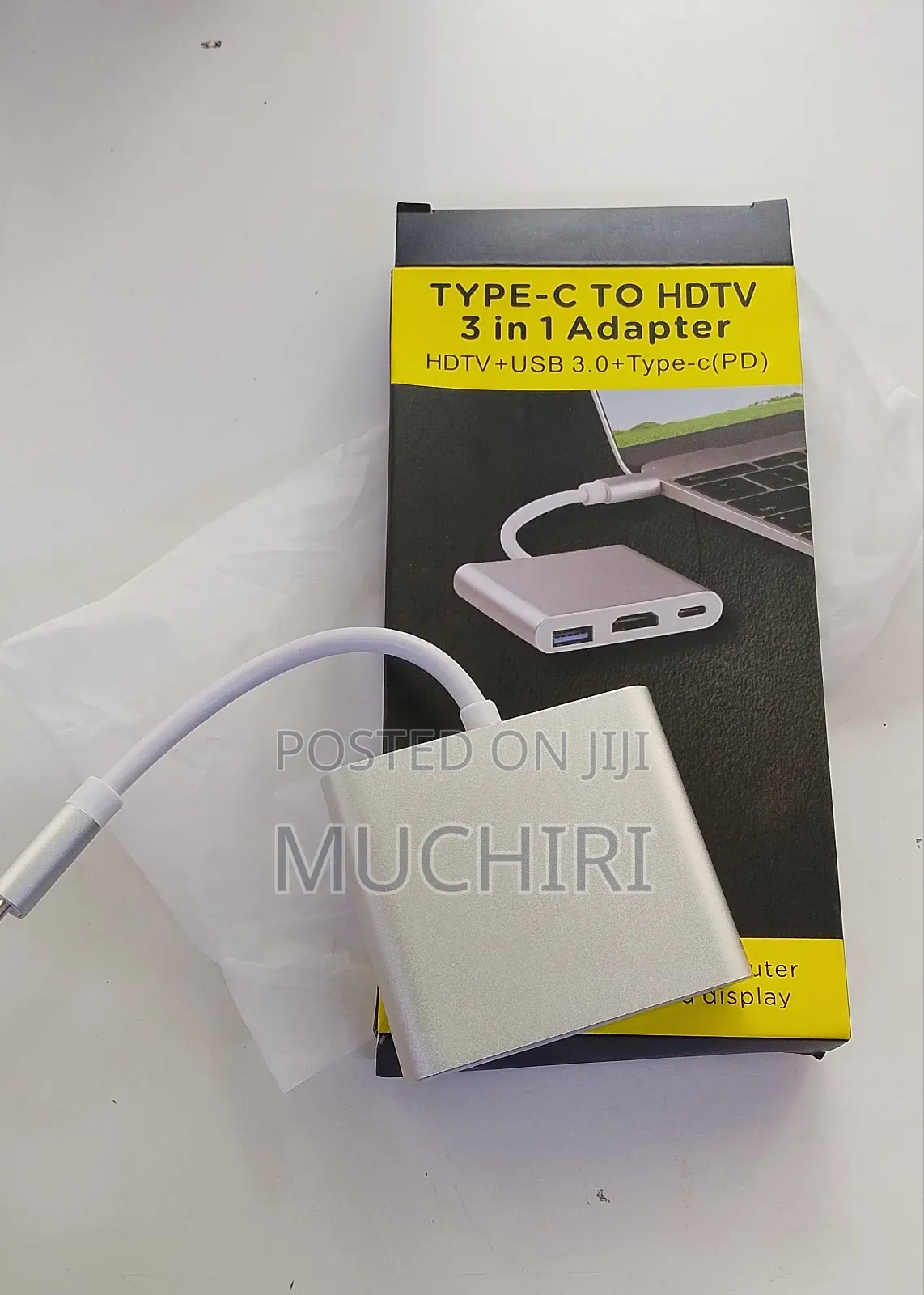 Type C 3 in 1 Adapter