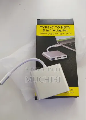 Type C 3 in 1 Adapter
