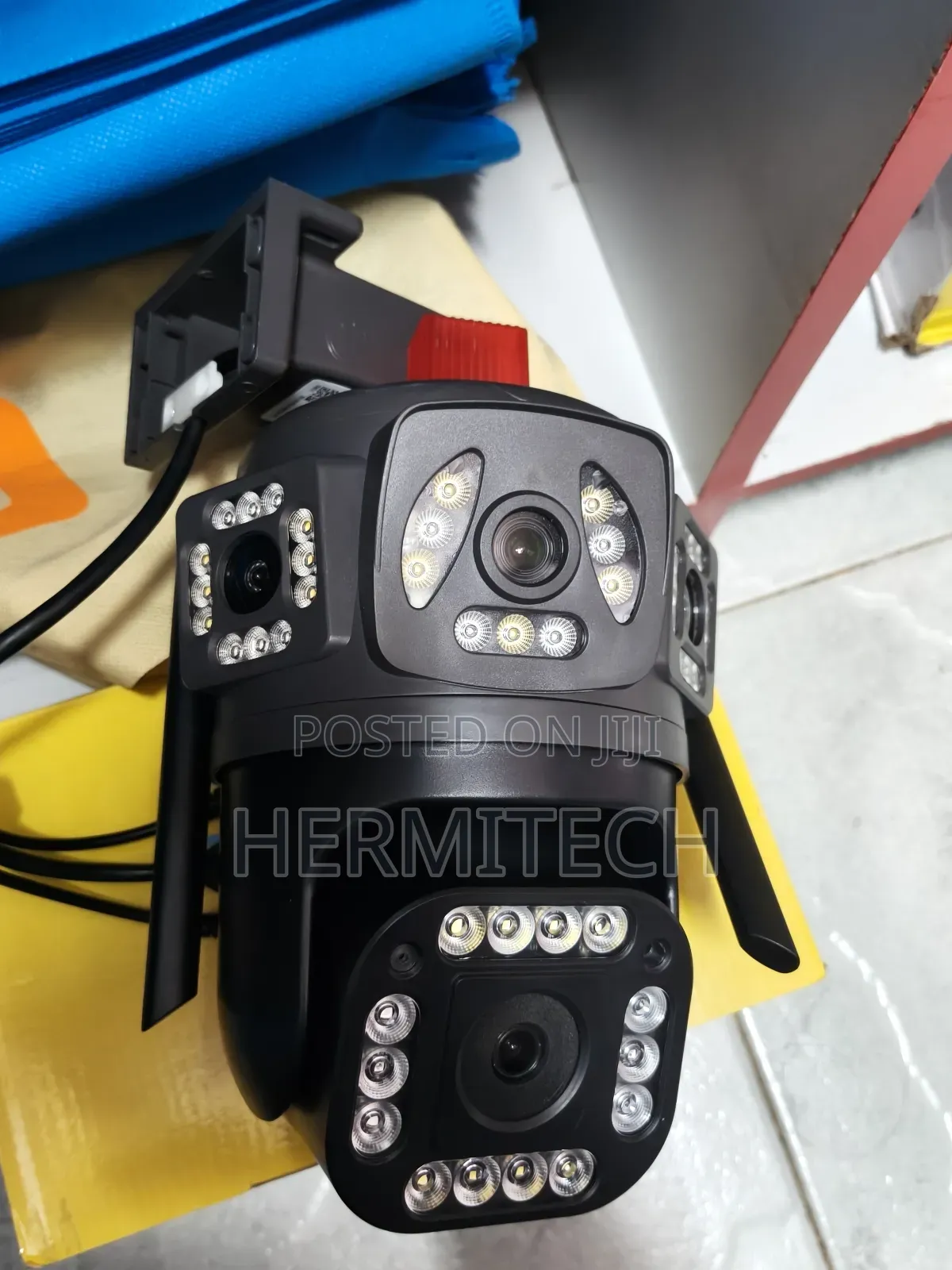 Dual Lens With Siren Alarm Humanoid Detection Sound Detection 4g Sim