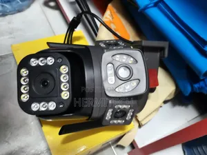 PTZ 360 Degree Rotation Dual Lens 4g Electric With Ethernet Cables