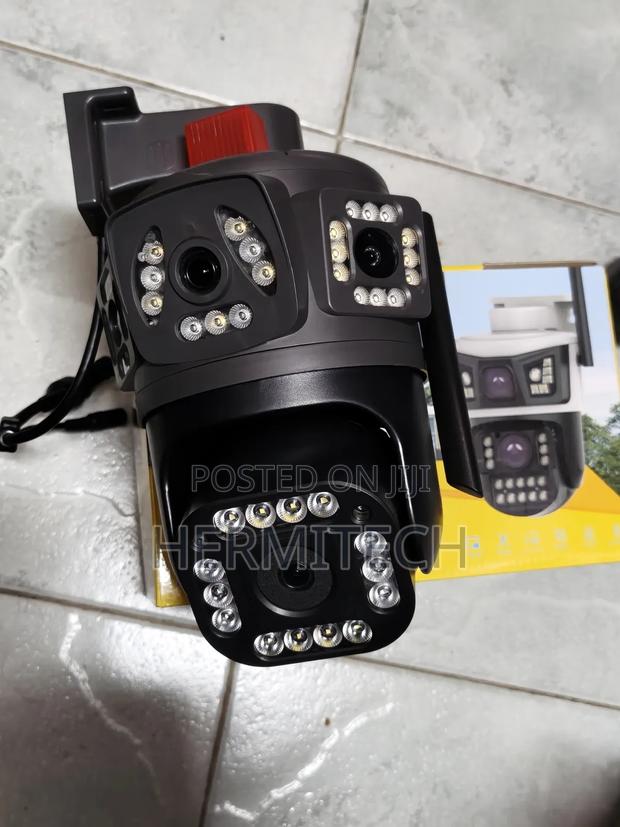 Dual Lens 4g Electric Model With Ethernet Cables Two Way Audio System - thumbnail 2