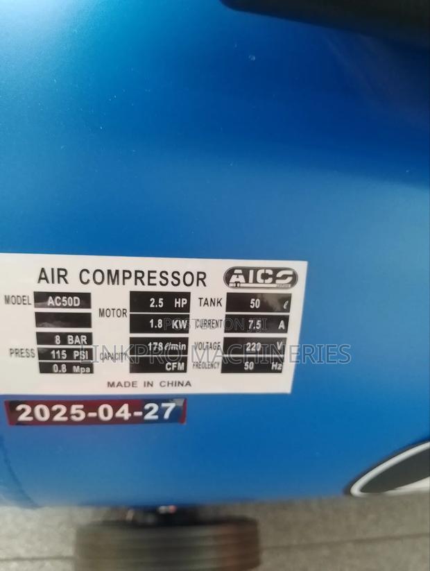 50 Litres Aico 2.5hp Aico Air Compressor - thumbnail 2