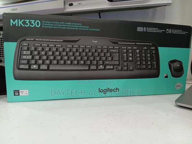 This Is the Logitech Mk330 Wireless Keyboard and Mouse Combo.