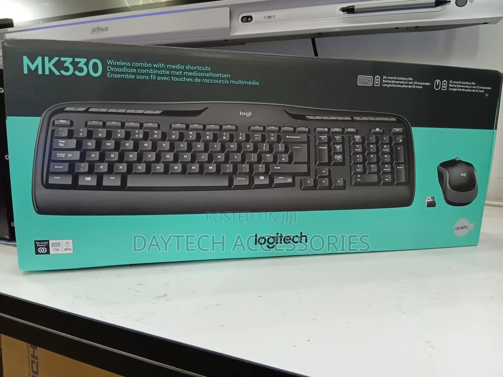 This Is the Logitech Mk330 Wireless Keyboard and Mouse Combo.