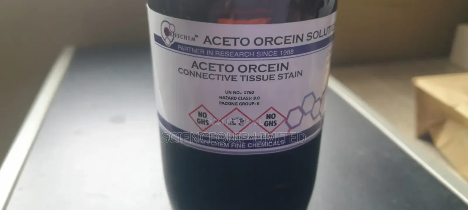 Aceto Orcein Solution 500ml – Laboratory Reagent
