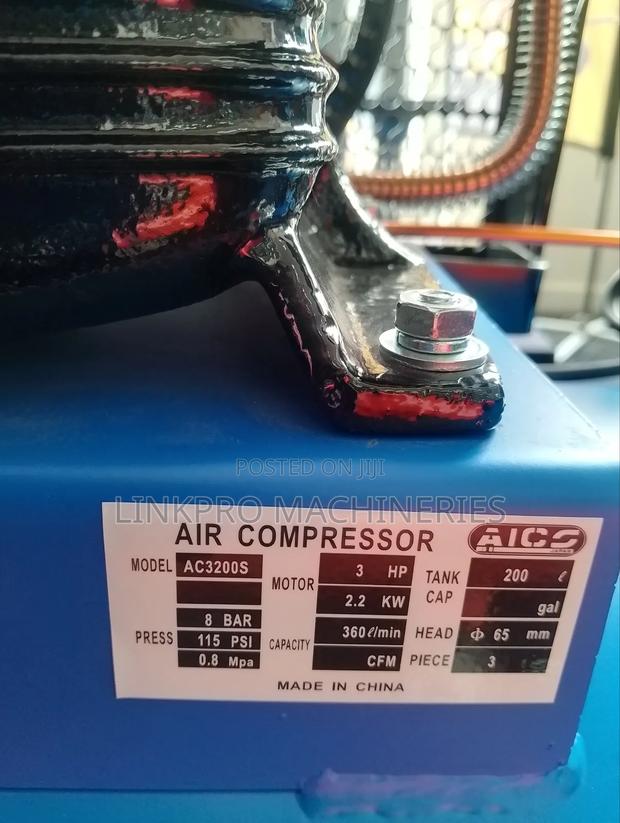 200 Litres 3hp Aico Air Compressor - thumbnail 2