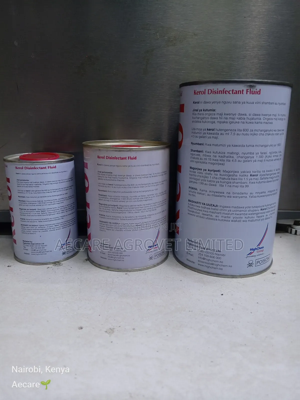Kerol Disinfectant Fluid 250 Ml , 500ml , 1litre