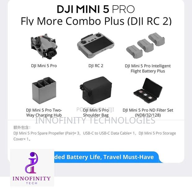Dji Mini 5 Pro Fly More Combo (Dji Rc2) - thumbnail 2
