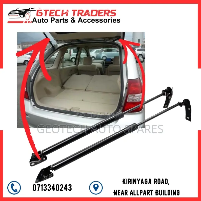 Toyota Nadia Boot Shocks/ Rear Tailgate Boot Gas Spring Struts Lift